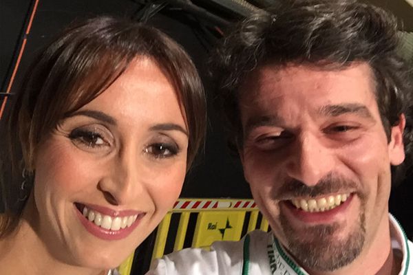 Ristorante Pepenero a San Miniato, selfie Chef Gilberto Rossi con ospiti Vip